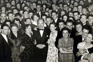 Take your partners at the Firth Carpets dinner dance... 1950s
