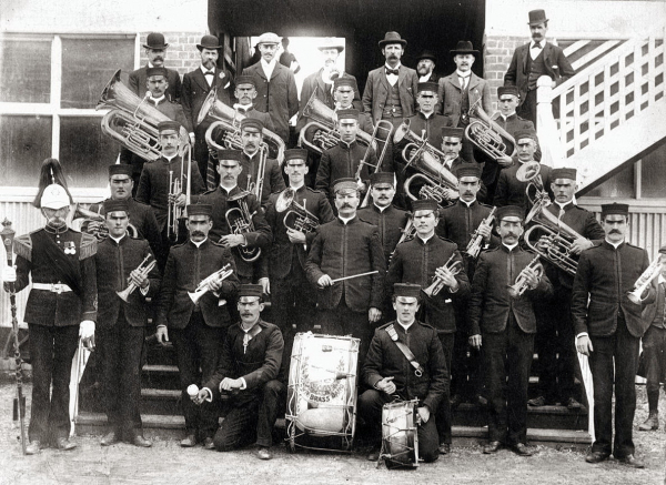 The Geelong Town Band Australia and James Ord Hume - 1900