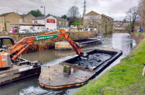 New bridge across the canal...