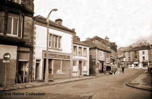 Briggate with the junction to the exit from the Bus Station - 1960s