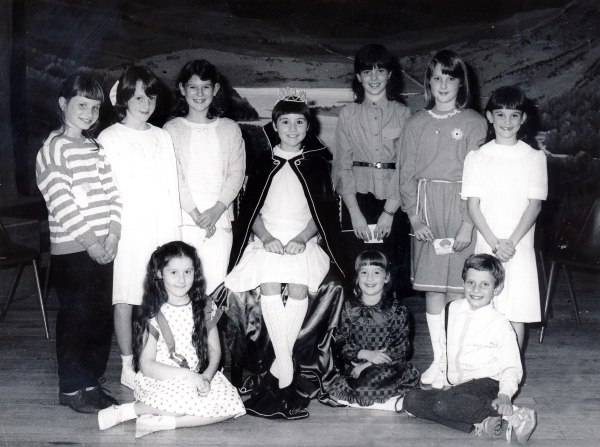 Where are they now ? - The Sunday School Queen at Rastrick c1987-88.