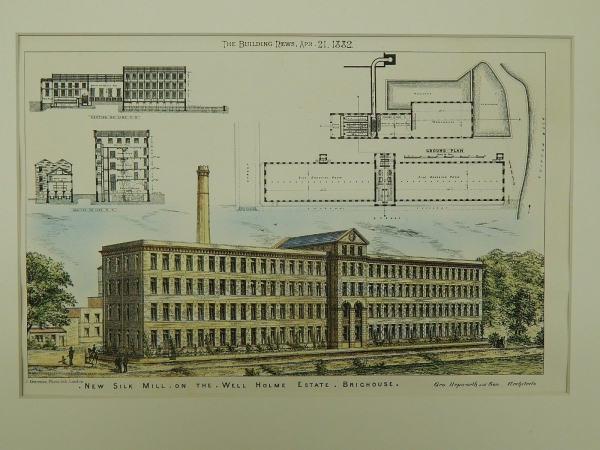 The Woodvale Silk Mill - 1885