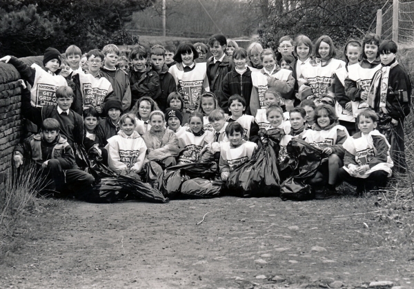 Some of the students at Lightcliffe Church of England School over the Years