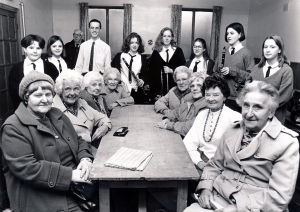 Bailiff Bridge Silver Lining Club members almost 30 years ago