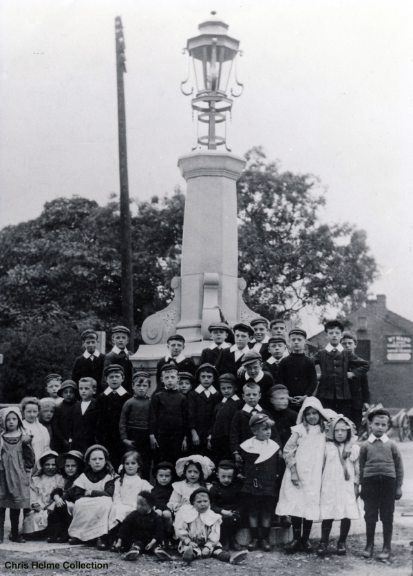 The Bailiff Bridge Fountain .....just a faded memory!